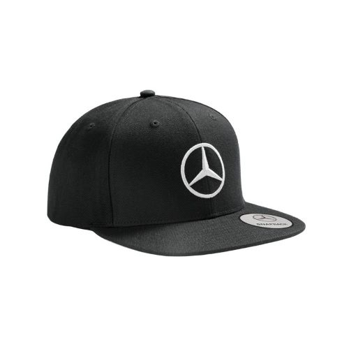 casquette à visière plate mercedes