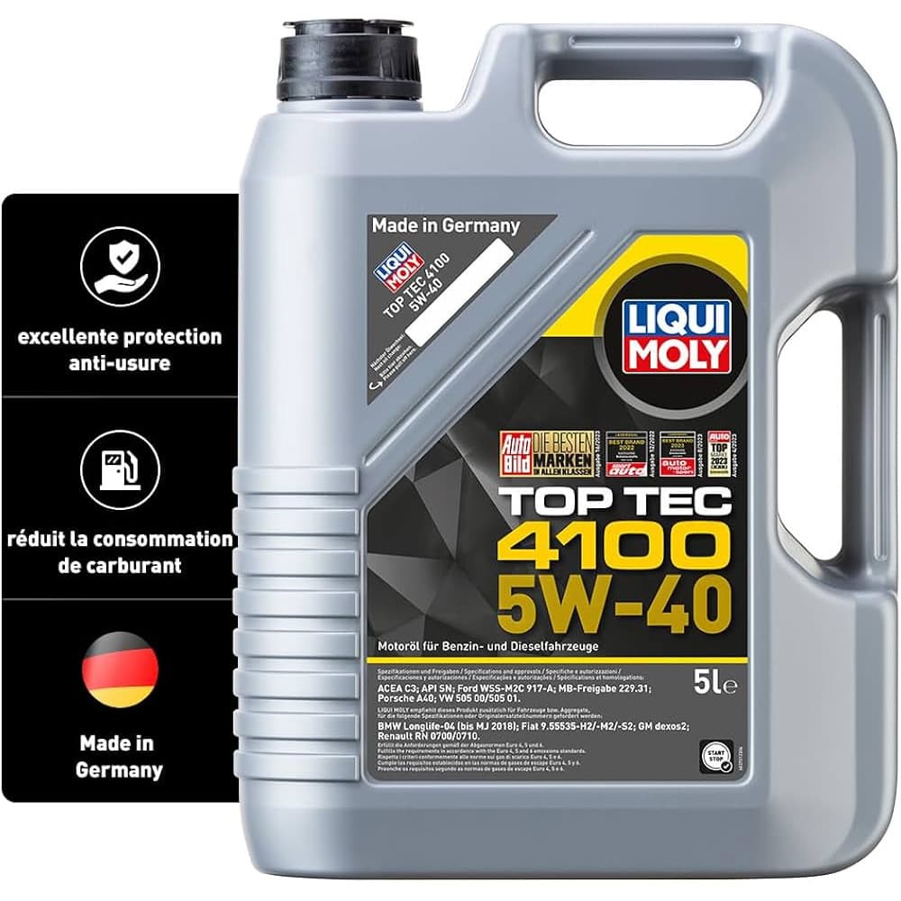 Huile Moteur Top Tec 4100-5W40 Liqui Moly 5L