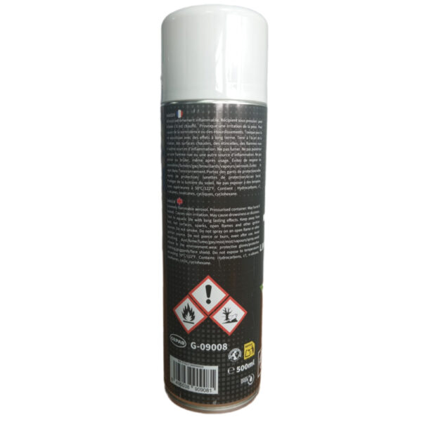Nettoyant Freins & Embrayage 500ml G-09008 - Séchage Rapide, Sans Résidus - Pour Voitures, Utilitaires, Motos, Camions, Véhicules Agricoles et Industriels – Image 2