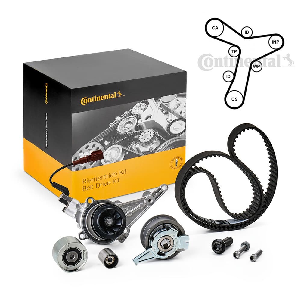 Kit Distribution + Pompe à Eau CT1229WP1 pour 2.0 TDI Audi VW Seat Skoda